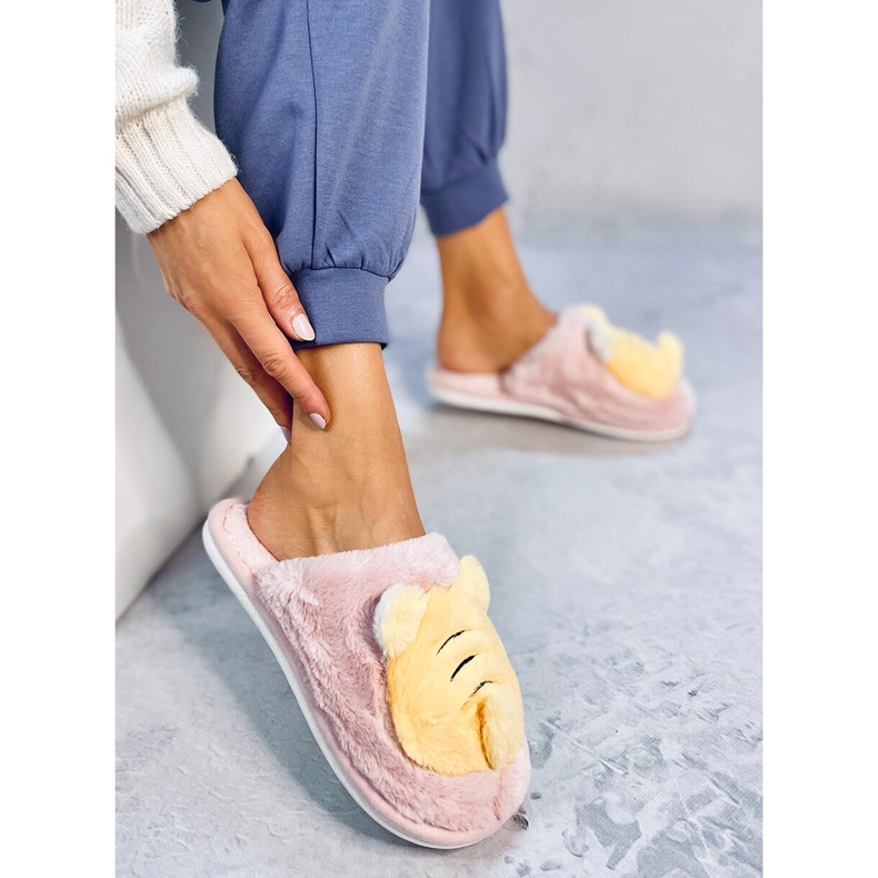 Papuci de dama Roz Perlat 1