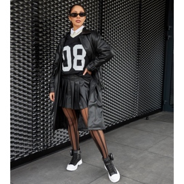 Tenisi negri Bolman cu platformă înaltă negru 1