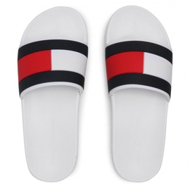 Șlapi Tommy Hilfiger Essential Flag Pool Slide M FM0FM03484-YBR alb 4