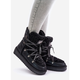 Cizme de zapada cu platforma vegana impermeabila D.Franklin DFSH370004 Negru 1 Cizme de zapada cu platforma vegana impermeabila D.Franklin DFSH370004 Negru 1