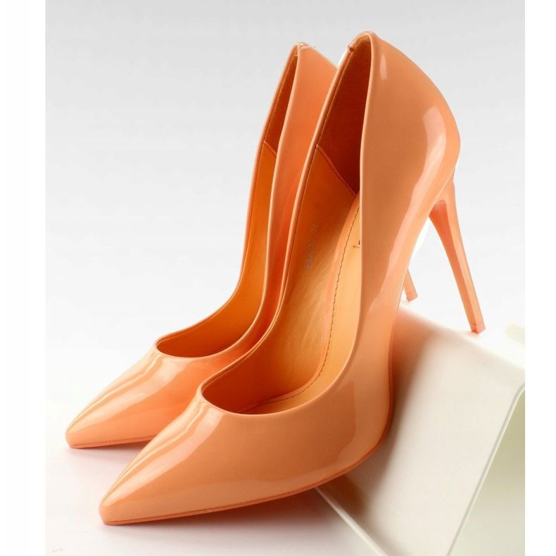 Știfturi E396 vernisate netede, portocalii portocale 1