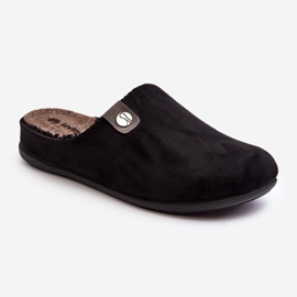Inblu Pantofi de casa pentru dama Papuci GF000011 Negru 1