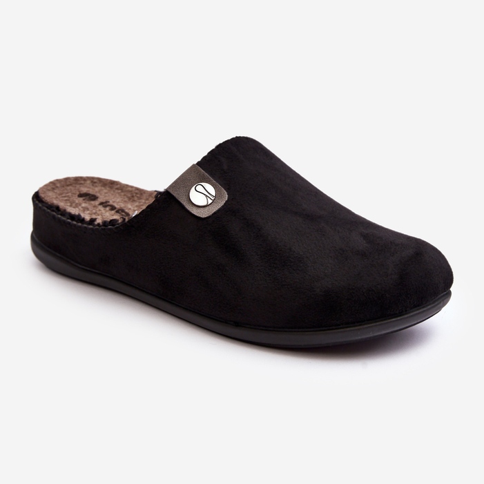Inblu Pantofi de casa pentru dama Papuci GF000011 Negru 1