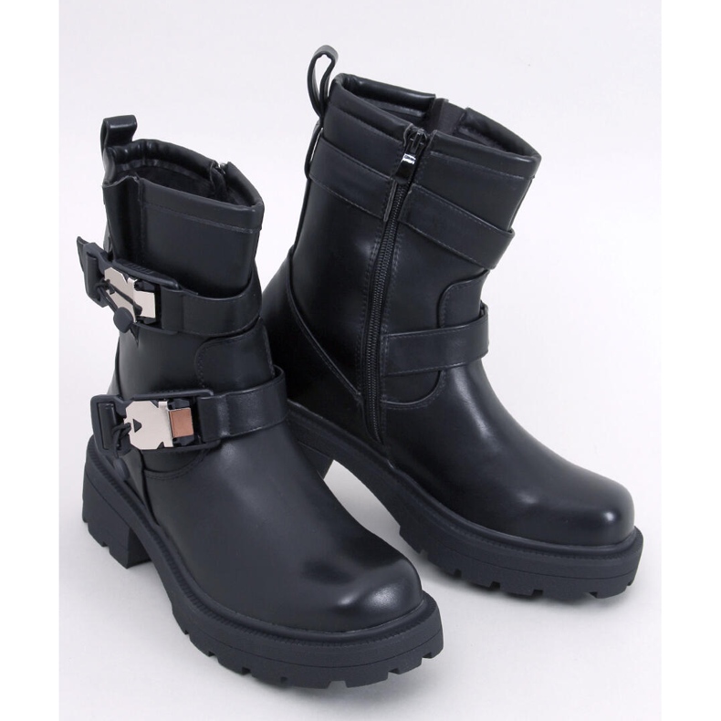 Cizme militare Beaus Black negru 1
