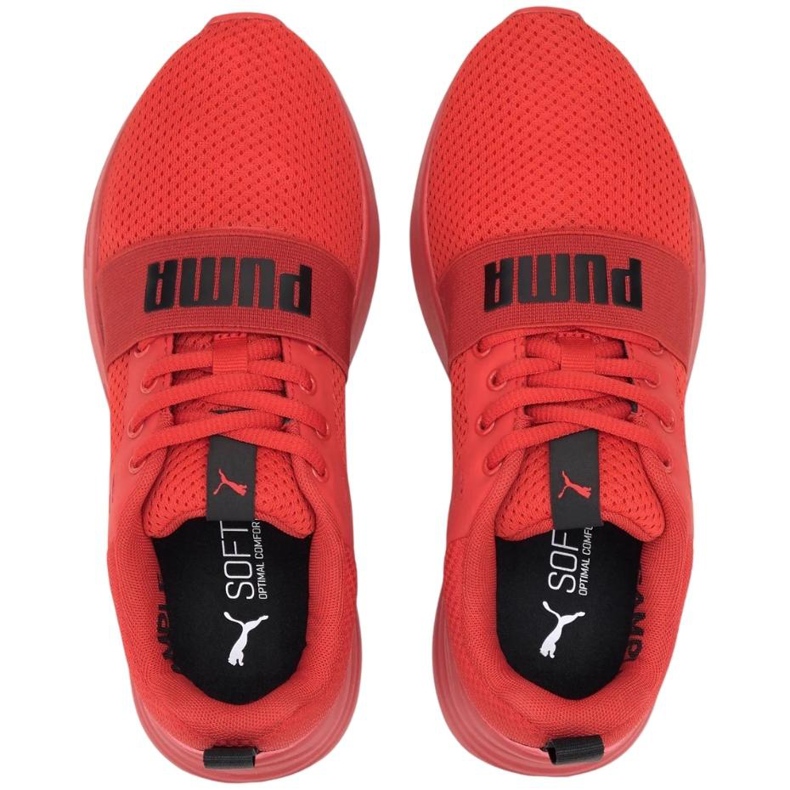 Pantofi roșii pentru copii Puma Wired Run Jr. 374214 05 roșu 1
