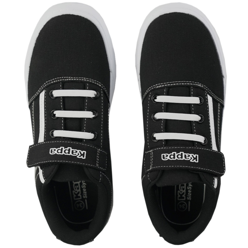 Pantofi pentru copii Kappa Chose Sun K alb-negru 260691K 1110 1