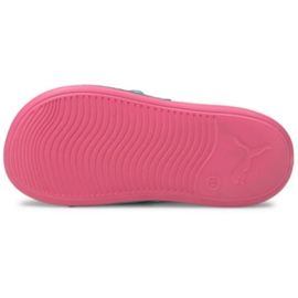 Sandale copii Puma Popcat 20 Backstrap Ac roz 380555 08 albastru 2