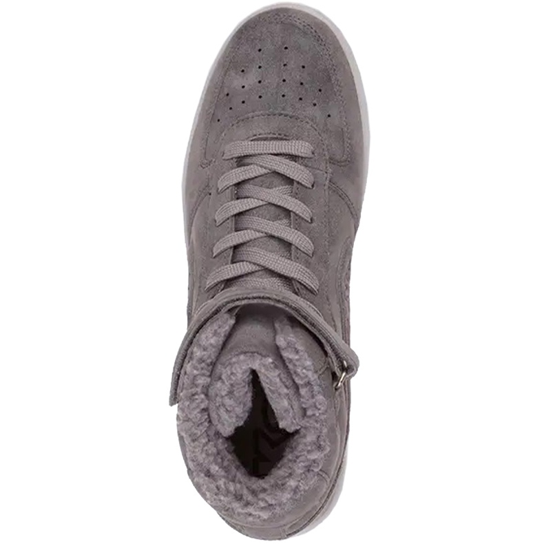 Pantofi Kappa Bash Mid Fur gri 242799 1614 1