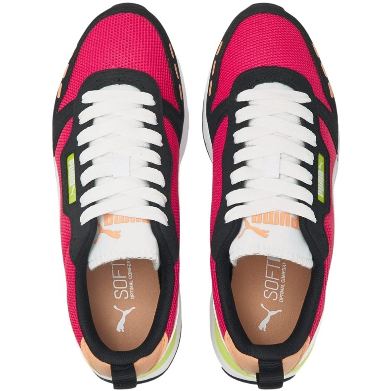 Pantofi de dama Puma R78 negru-roz-alb 373117 56 1