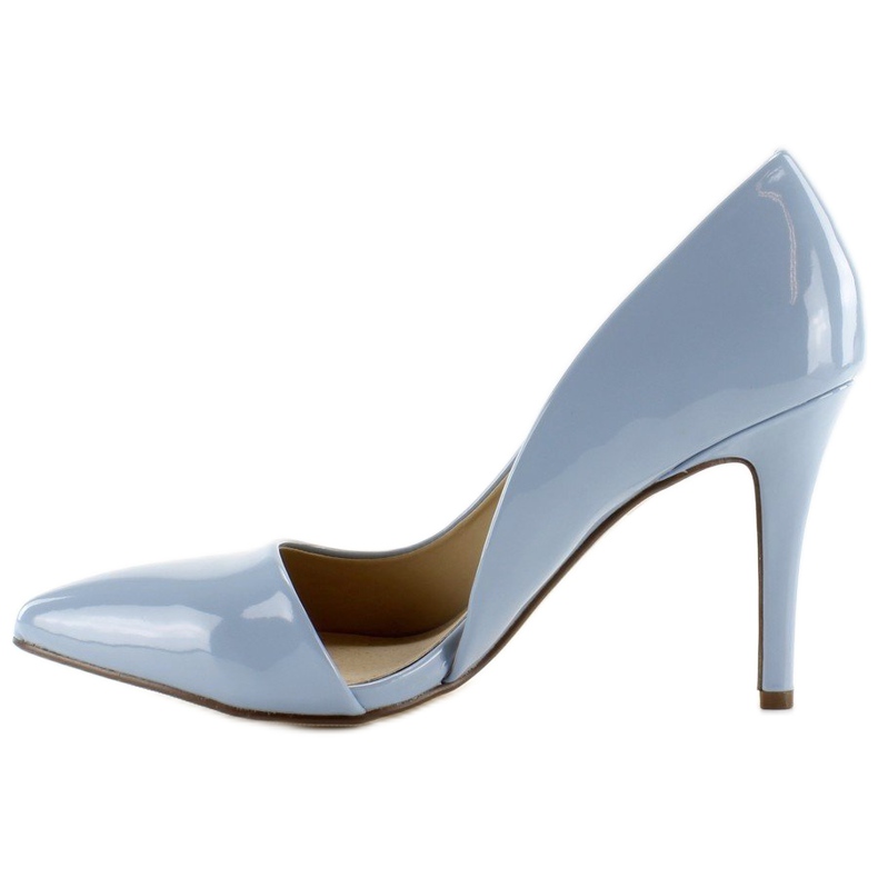 Tocuri asimetrice pastel C26P Albastru 2