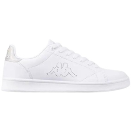 Pantofi de dama Kappa Limit alb si argintiu 243049 1017 1