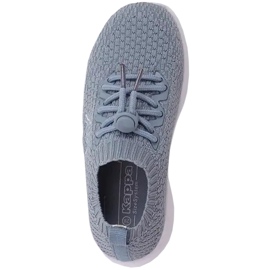 Pantofi copii Kappa Sneem K gri 260967K 6510 albastru 2