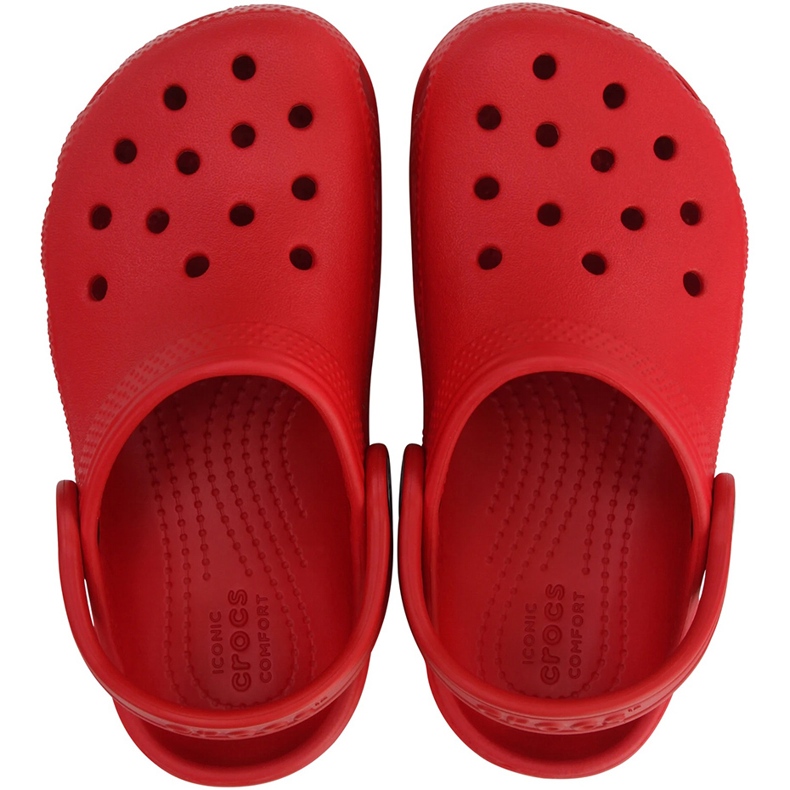 Saboți pentru copii Crocs Toddler Classic Clog roșii 206990 6EN roșu 2