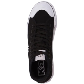Pantofi de dama Kappa Boron MId Pf alb-negru 243161 1110 2