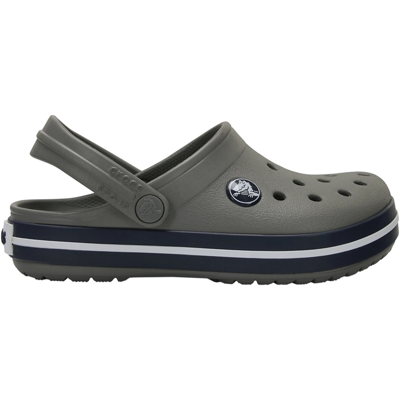 Saboți pentru copii Crocs Kids Crocband Clog, gri și bleumarin 207006 05H 1