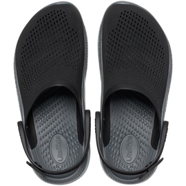 Saboți Crocs LiteRide 360 ​​​​Clog negru și gri 206708 0DD 2