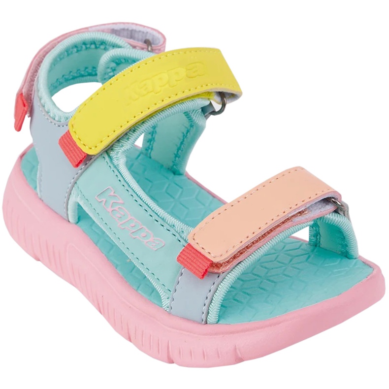 Sandale pentru copii Kappa Kana Mf roz și mentă 260886MFK 2117 multicolor 1