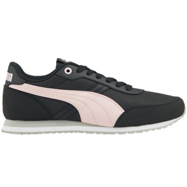 Pantofi Puma St Runner Essential negru și roz 383055 05 1