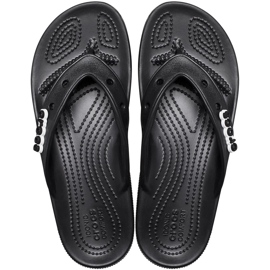 Slapi Crocs Classic Flip negri 207713 001 negru 2