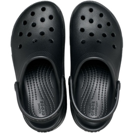 Saboți Crocs Cutie Clog Kids negri 207708 001 negru 2