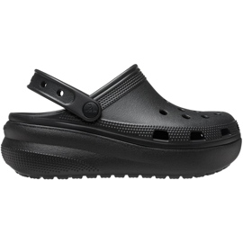 Saboți Crocs Cutie Clog Kids negri 207708 001 negru 1