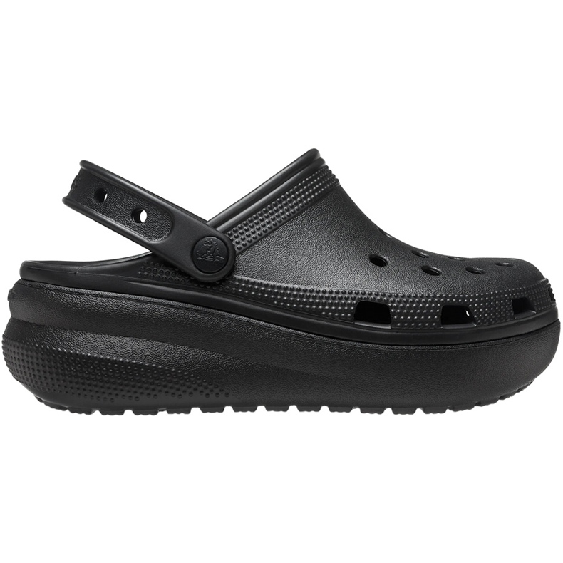 Saboți Crocs Cutie Clog Kids negri 207708 001 negru 1