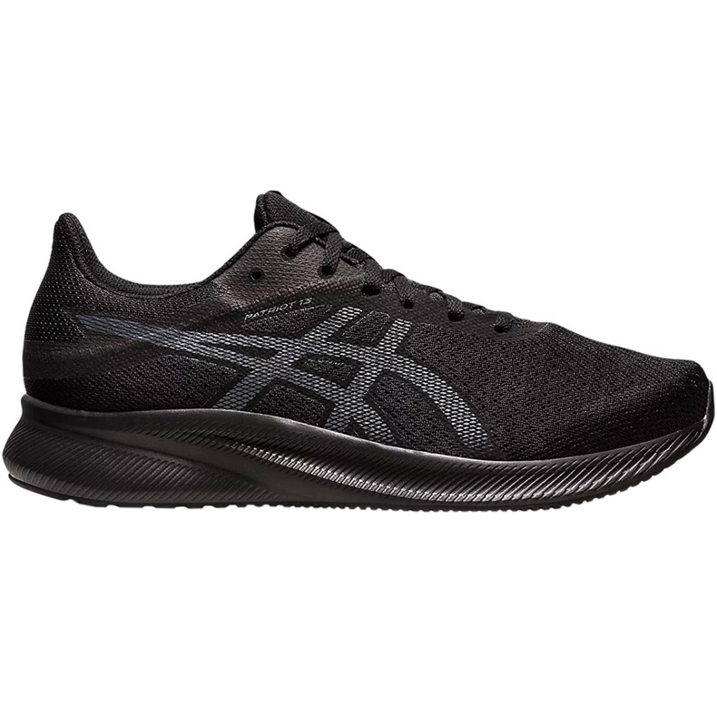 Pantofi de alergare pentru bărbați Asics Patriot 13 negru și gri 1011B485 002 1