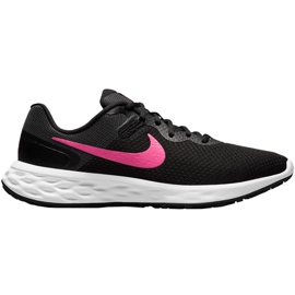 Pantofi de damă Nike Revolution 6 Next negru și roz DC3729 002 1