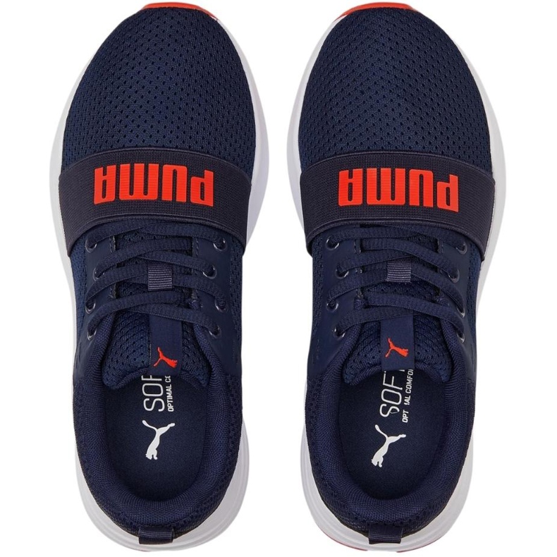Pantofi copii Puma Wired Run Jr. bleumarin 374214 21 albastru 2