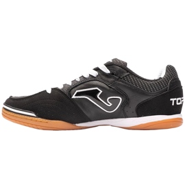 Pantofi de fotbal Joma Top Flex Indoor 2121 negri TOPS2121IN negru negru 2