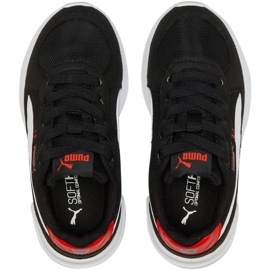 Pantofi copii Puma Graviton Ac Ps negru si rosu 381988 11 alb 2