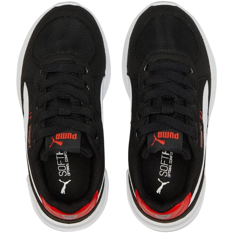 Pantofi copii Puma Graviton Ac Ps negru si rosu 381988 11 alb 2