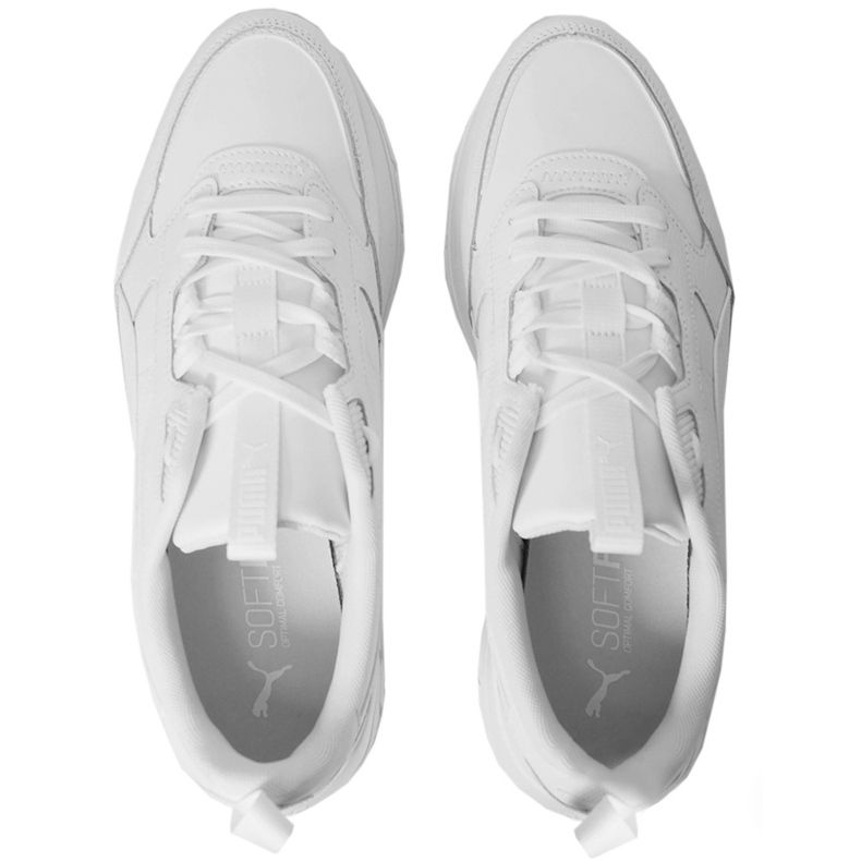 Pantofi bărbați Puma R78 Trek Lth alb 383202 02 2