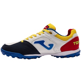 Pantofi de fotbal Joma Top Flex 2216 Turf, alb și roșu 2