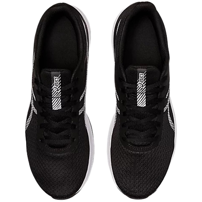 Pantofi de alergare pentru bărbați Asics Patriot 13 alb-negru 1011B485 001 2