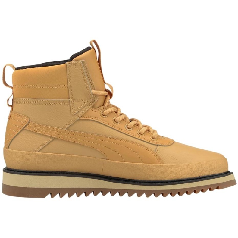 Pantofi bărbați Puma Desierto v2 Wtr Rubber nisip 380754 03 galben 1