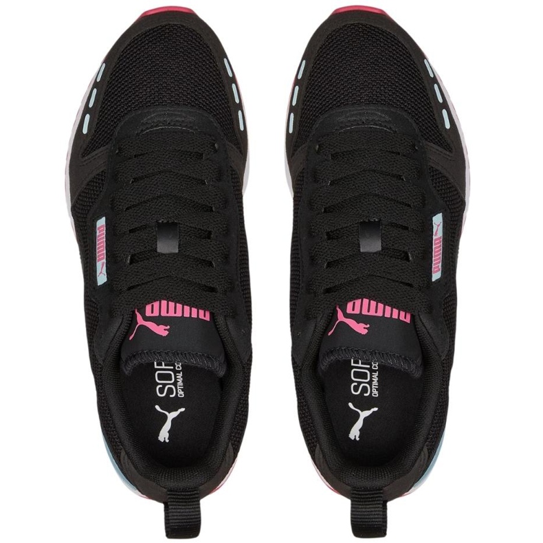 Pantofi copii Puma R78 Jr negri 373616 32 negru 2