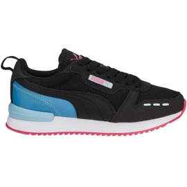 Pantofi copii Puma R78 Jr negri 373616 32 negru 1