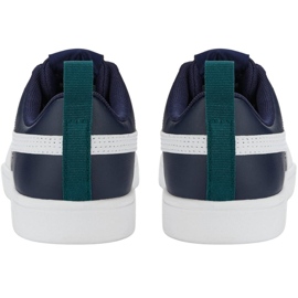 Pantofi copii Puma Rickie Jr, bleumarin 384311 07 albastru 4