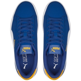 Puma Smash v2 Buck Jr. albastru 365182 47 pantofi copii 2