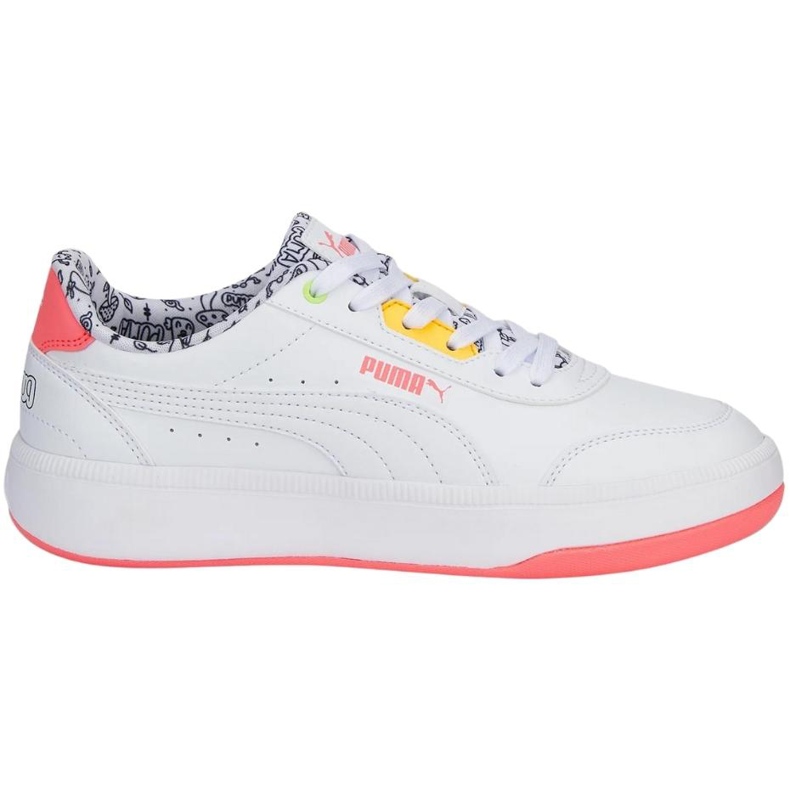 Pantofi dama Puma Tori Me Happy alb 386384 01 1