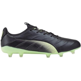 Pantofi de fotbal Puma King Platinum 21 Fg Ag Puma 106478 05 negru negru 1