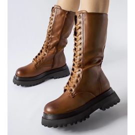 Cizme înalte și izolante maro de la Upton 1 Cizme înalte și izolante maro de la Upton 1