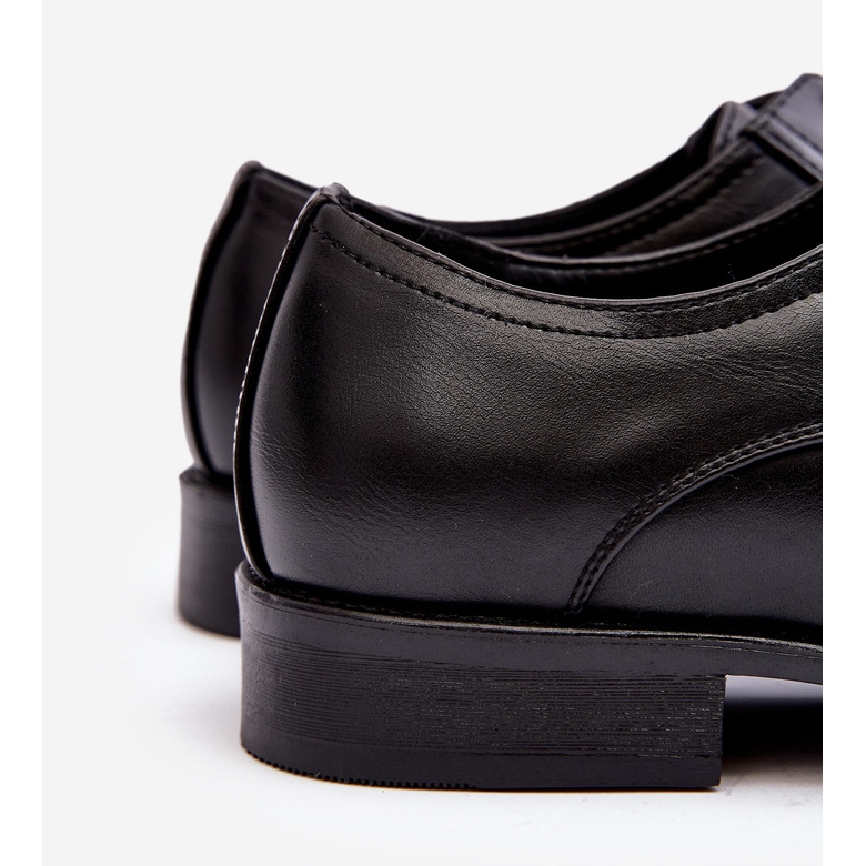 Pantofi din piele pentru bărbați Harene negru 2