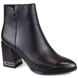 Filippo Botine izolate cu zirconiu Fillippo W PAW491, negru 1