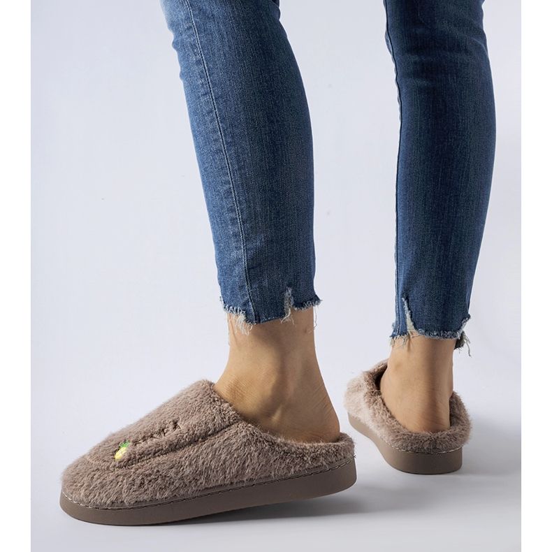 Papuci Collinsville maro calduri 1