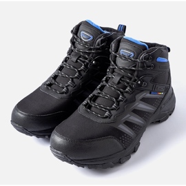 Pantofi de trekking Venanzio negri pentru bărbați negru 1