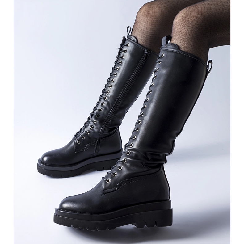 Muncitori de la Padernello cu izolare lungă neagră negru 1