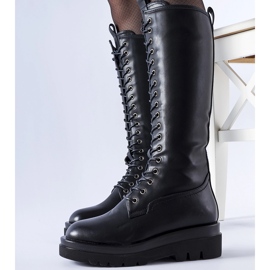 Muncitori de la Padernello cu izolare lungă neagră negru 2