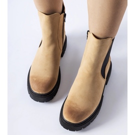 Botine Piedalue mate izolate bej 1